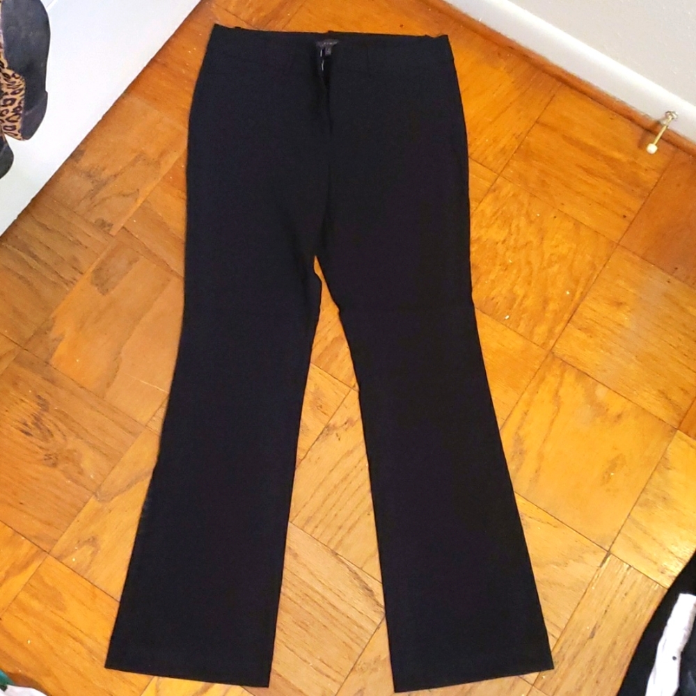 Size 12 The Limited Black Bootcut Slacks.  Worn once.
